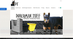 Desktop Screenshot of dobermantuff.com